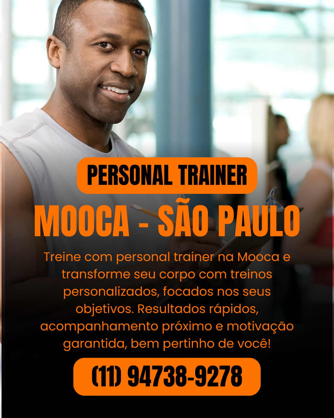 O atendimento presencial do Zacaia Personal Trainer Mooca – São Paulo é realizado apenas em academias?